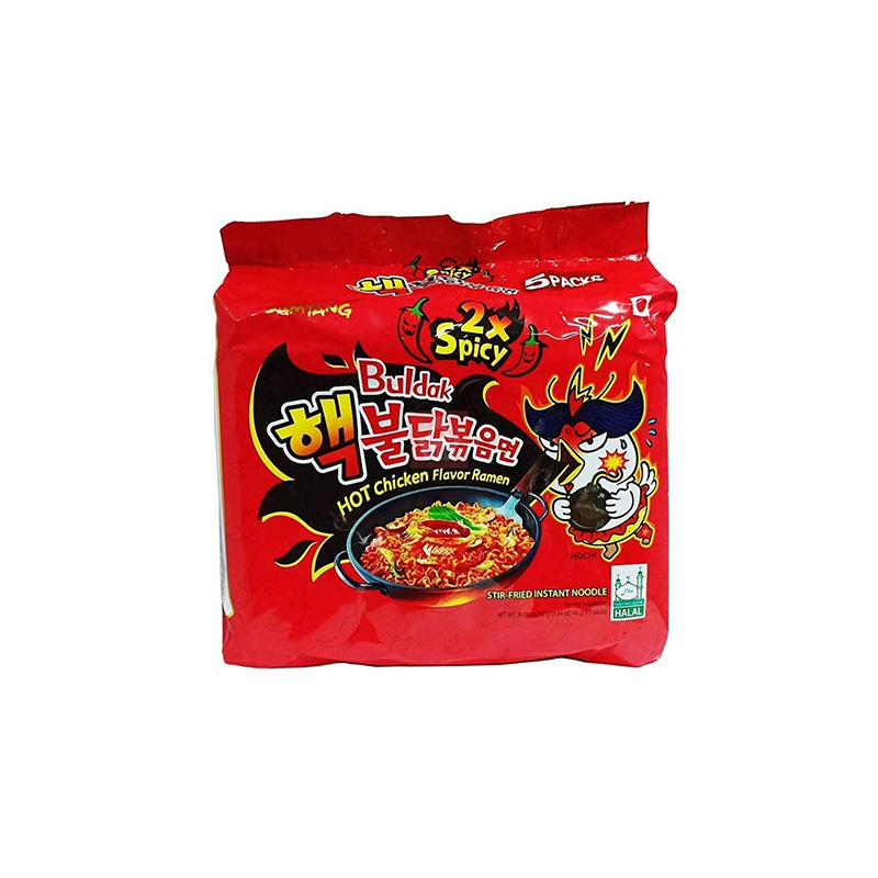 Picture of Samyang Korean Buldak Hot Chicken Flavor Ramen 2X Spicy Noodles 140 gm