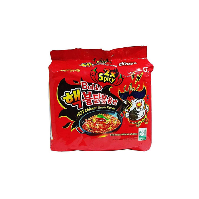 Picture of Samyang Korean Buldak Hot Chicken Flavor Ramen 2X Spicy Noodles 140 gm