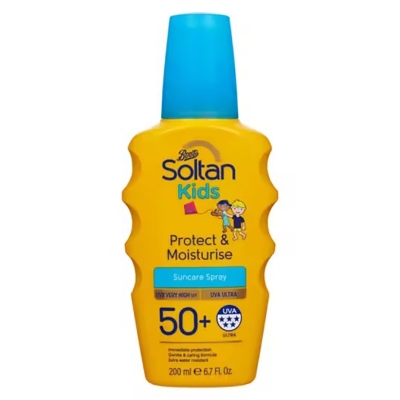 Picture of International UK Product Soltan Kids Protect & Moisturise Spray SPF50+ 200ml