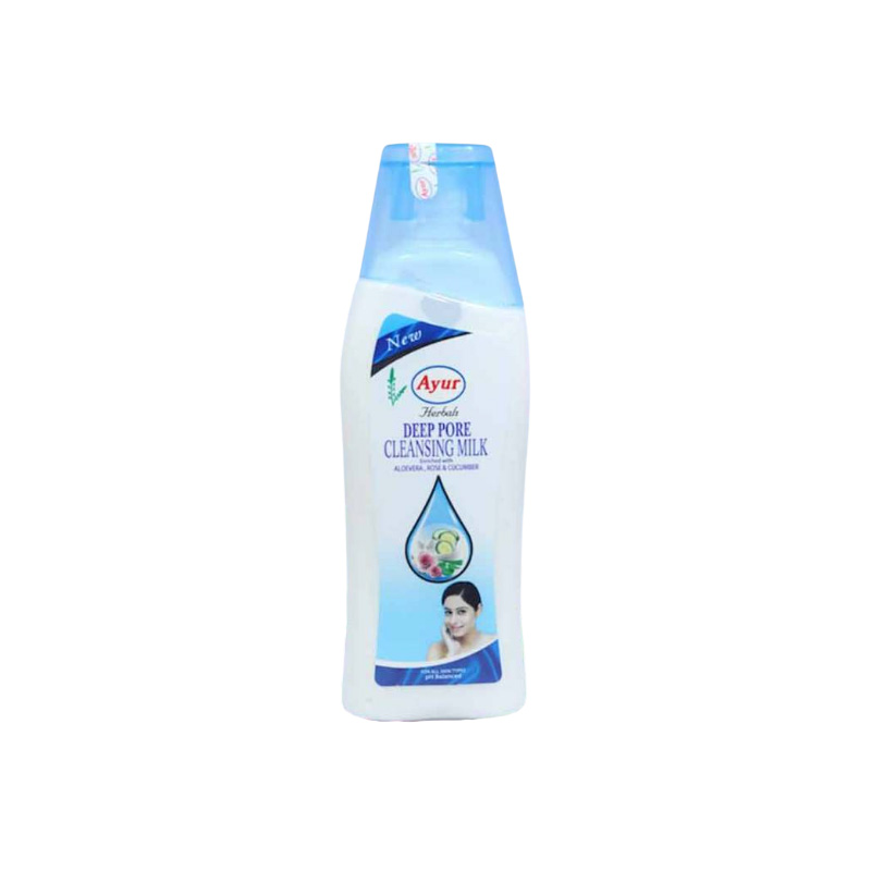 Picture of Indian product Skin care Ayur deep pore cleansing milk facial cleanser used for male female - 200 ml