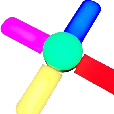 Picture of Foldable Led Fan 4 Blade Light , 5 Color Light- HEAVY DUTY BIG LIGHT(PASS FOLDER)
