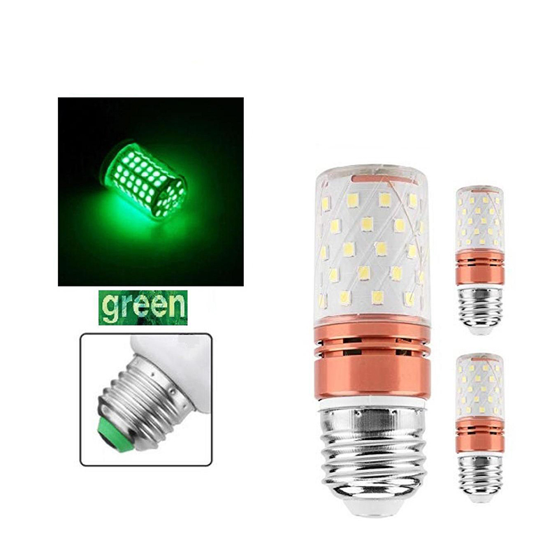 Picture of LED Exclusive Candle Light Bulb 16 Watt -Green Color(Pass Type Holder)