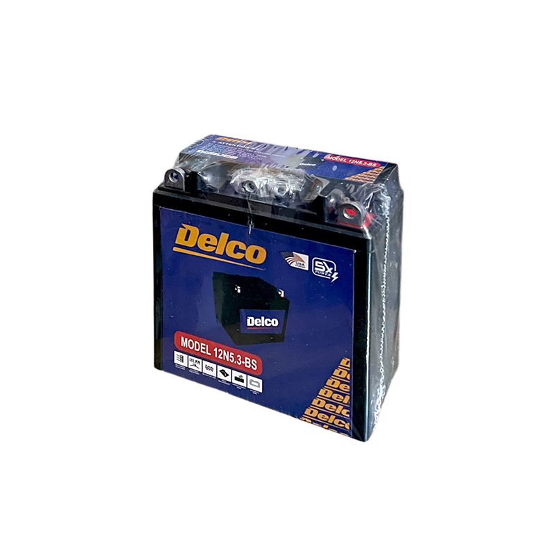 Picture of 12 Volt Discover/TVS Honda Motorcycle  Battery Maintenance Free Model-12N5.3-BS (12Volt 5.3 Ah)-3 Month Warranty