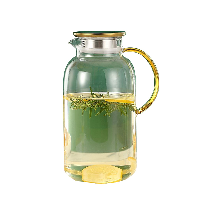 Picture of 1 pcs large size GLASS PITCHER , Heat-Resistant Pitcher GPH 603-2Y,2.52L - Kitchen & Dining