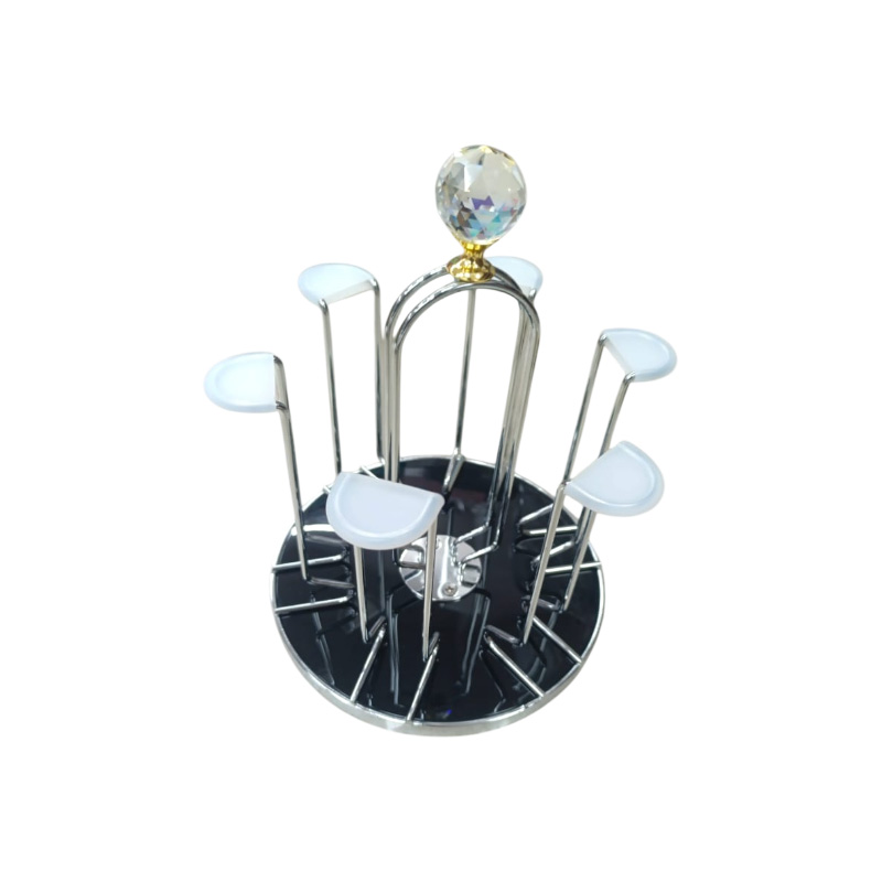 Picture of Glass Stand Rack Holder Stainless Steel , Stainless Steel Dining Table Glass holder