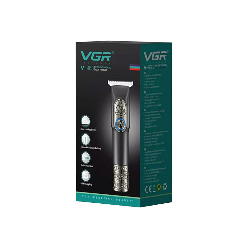 Picture of Vgr V-964 Hair Clipper Cordless Rechargeable Professional Hair Clipper for Men with Turbo