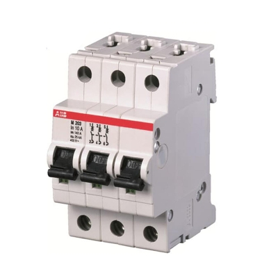 Picture of ABB Circuit Breaker Heavy Duty- MCB-Triple Pole 32 A( Made In Germany)