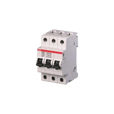 Picture of ABB Circuit Breaker Heavy Duty- MCB-Triple Pole 16 A( Made In Germany)