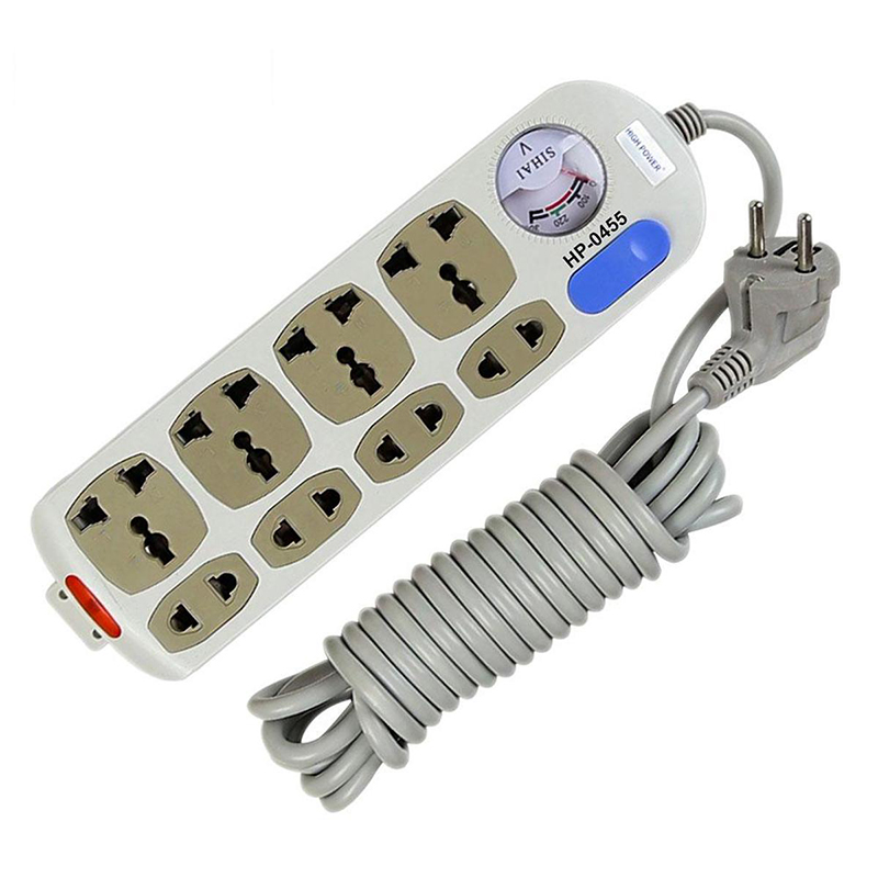 Picture of Multiplug 8 port Socket HP-0455-5 Meter=16Fit/Hand