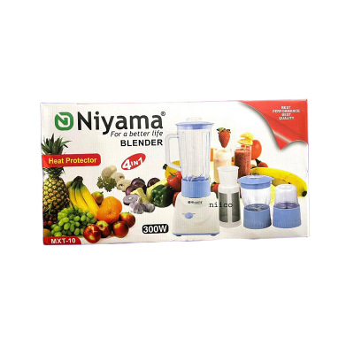 Picture of MXT-10-300 Watt Heat Protector  HIGH SPEED ENERGY EFFICIENT  MOTOR 4 IN 1 ELECTRIC Heavy Duty Mixer Blender : (1 Year Warranty)