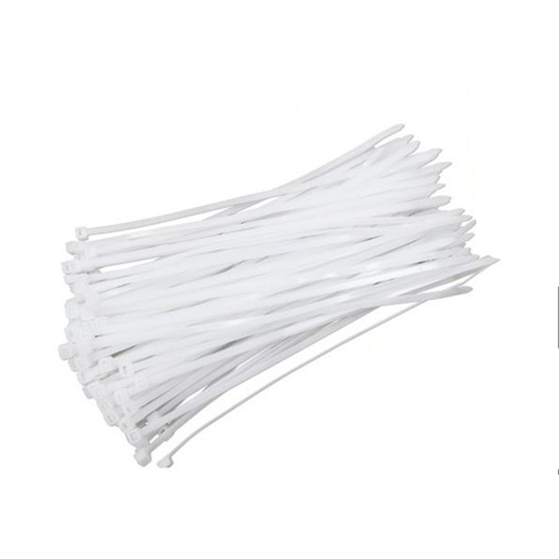 Picture of Cable Ties 4 Inch 3 X 150 mm White Color Durable Nylon Self-Locking Electric Zip Tie-100 PCS Packet(Bundle)