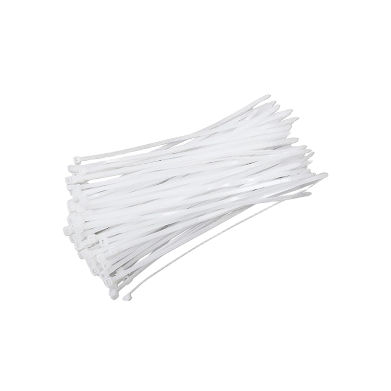 Picture of Cable Ties 4 Inch 3 X 100 mm White Color Durable Nylon Self-Locking Electric Zip Tie-100 PCS Packet