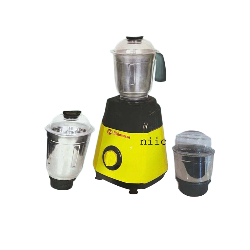 Picture of Mahendraa 1000 WATTS POWERFUL MOTOR  3 IN 1 ELECTRIC Heavy Duty Mixer Blender/Glinder  3 Stainless Steel Jar 100 Percent Cooper Blender: (2 Year Warranty)