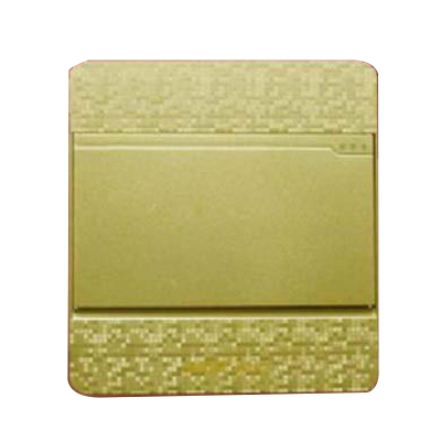 Picture of Exclusive  Winer Gold Switch 1Gang 1Way Switch-(7 Years Repless Warranty)
