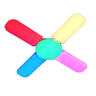 Picture of Foldable Led Fan 4 Blade Light , 5 Color Light- HEAVY DUTY BIG LIGHT(PIN FOLDER)