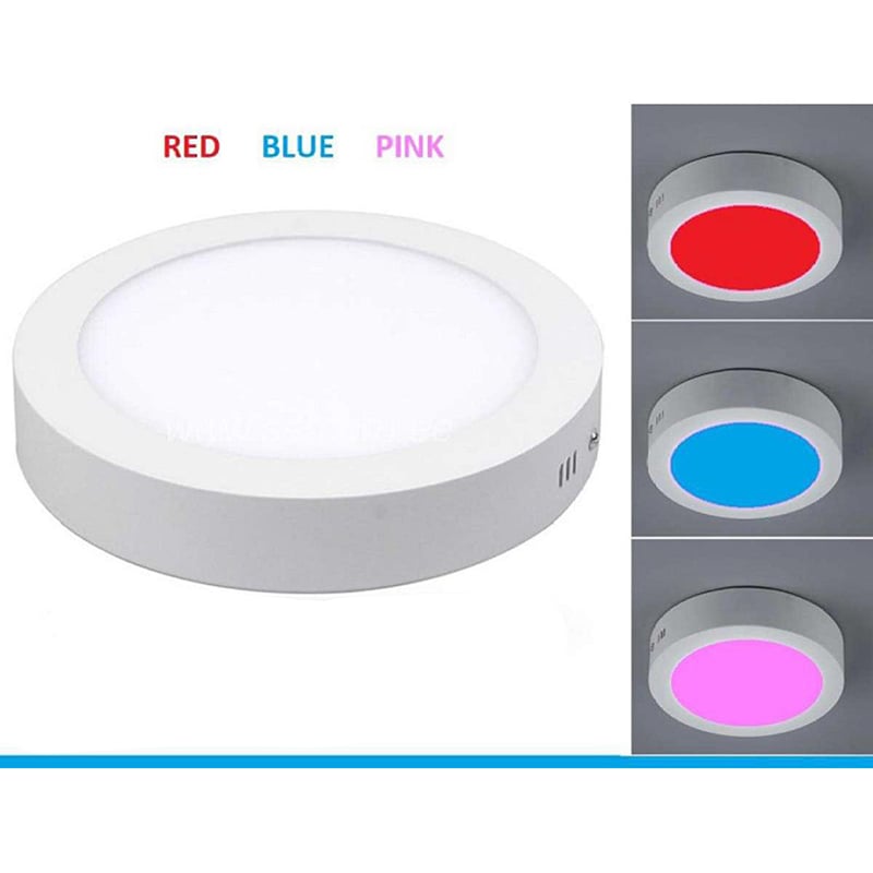 Picture of LED Panel Heavy Duty  SURFACE RGB 3 COLOR -6 Watt ( RED BLUE PINK)