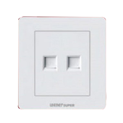Picture of Wener Super  Premium Quality Telephone & Internet Socket -(3 Years Repless Warranty)