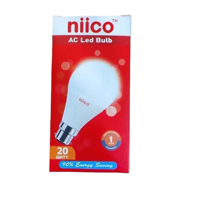 Picture of ECO LED Bulb Premium Quality niico-20 Watt Pin Type holder (1 Year Warranty)