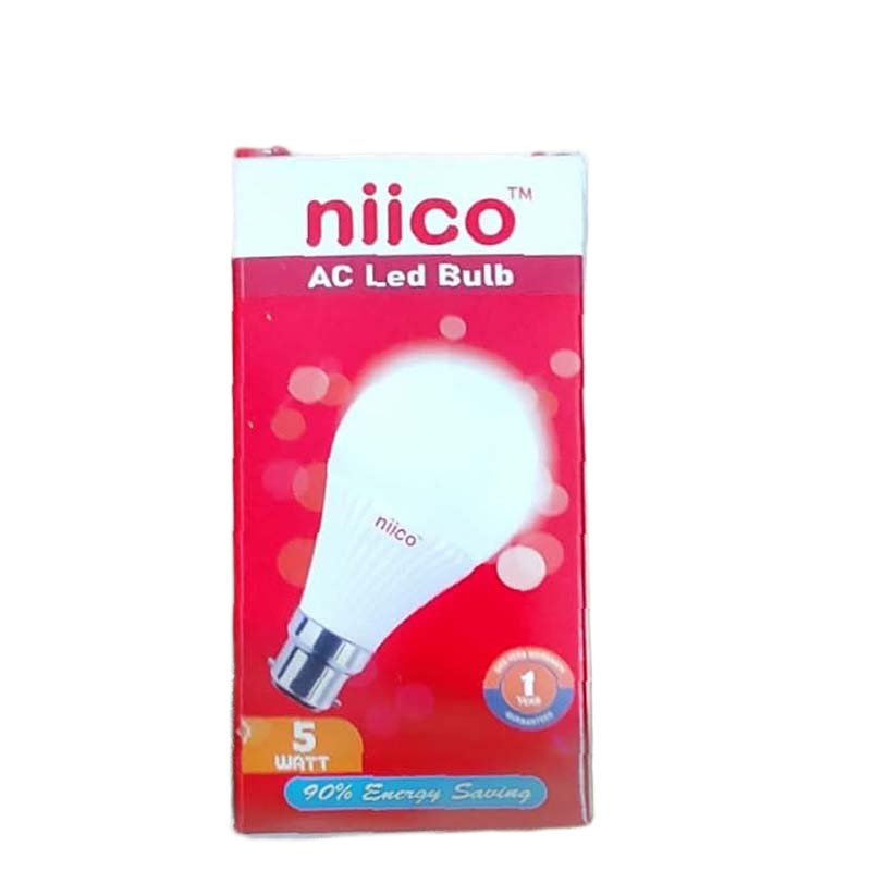 Picture of ECO LED Bulb Premium Quality niico-5 Watt Pin Type holder (1 Year Warranty)