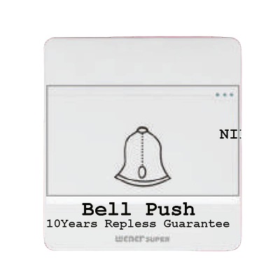 Picture of Wiener Super  Premium Quality Bell Push -(10 Years Repless Warranty)