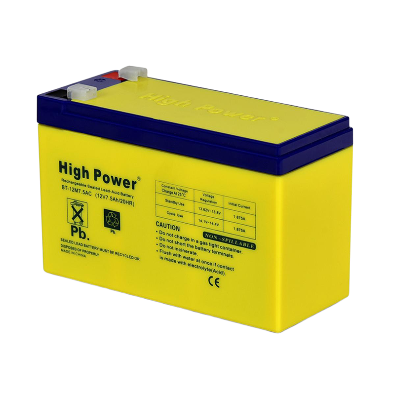 Picture of Ups হেভি ডিউটি ব্যাটারি রিচার্জেবল মেইনটেনেন্স ফ্রি Model-12v7.5Ah - battery 12v