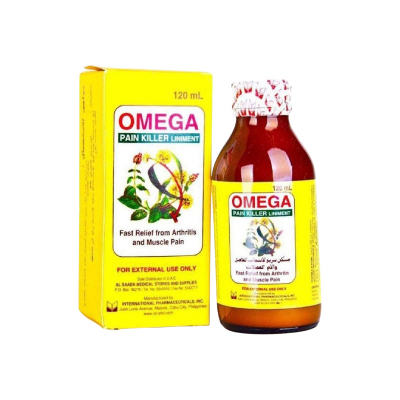Picture of OMEGA Pain Killer Balm Relief Liniment Oil for Arthritis and Muscle Pain (Philippines) - 120ml