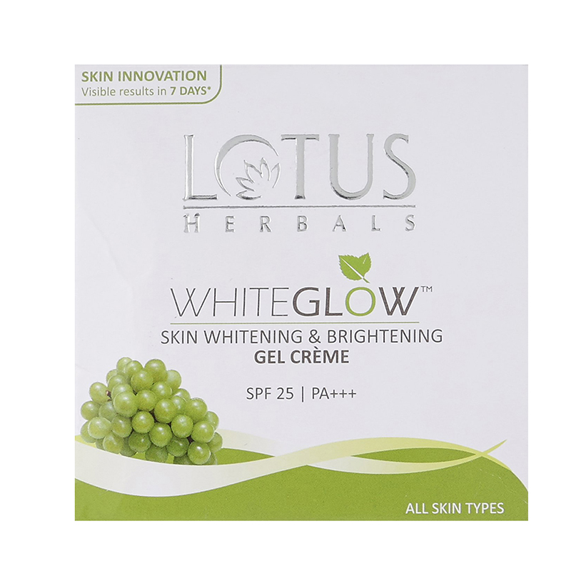 Picture of International Indian Product   Herbals Whiteglow Gel Cream Spf 25 (60gm)