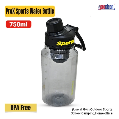 Picture of ProX Outdoor Travel 750ml Plastic Water Bottle_WB-2473 With Filter Gym Fitness Sports Bottle With Handle