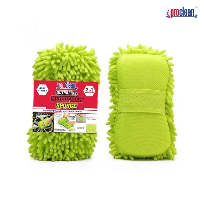Picture of Proclean Multipurpose Car Sponge MS-1954 Car Cleaning Scratch Free , Duster  , Car Cleaning Accessories  , Microfiber  , Brush , Ultra Soft , Single Sided (Pack of 1)