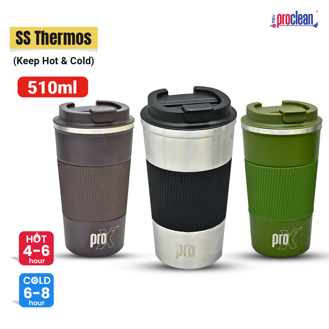 Picture of Proclean Stainless Steel Thermos Coffee Mug for Hot and Cold Coffee Water and Tea 510ml _CM-1756