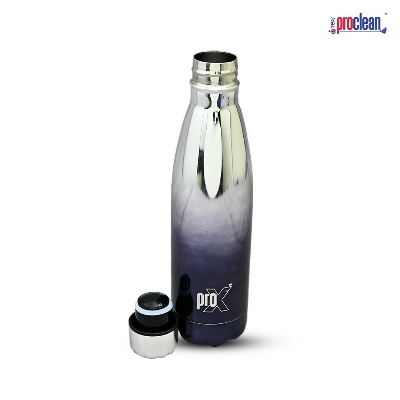 Picture of ProX Vacuum Insulated Stainless Steel Water Bottle WB-1657 ( 500ml )- Vacuum Insulated Metal Water Bottle - Standard Mouth Flask - BPA Free - Straw Water Bottle for Gym, Travel, Sports