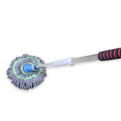Picture of Proclean Regular Self-Wringing Twist Mop TM-0810 (New) for Floor Cleaning. Easy Squeeze Twist Mop . Long Handled Microfiber Floor Mop for Kitchen, Hardwood, Restaurant, Bathroom, Garages, Warehouses, Office.