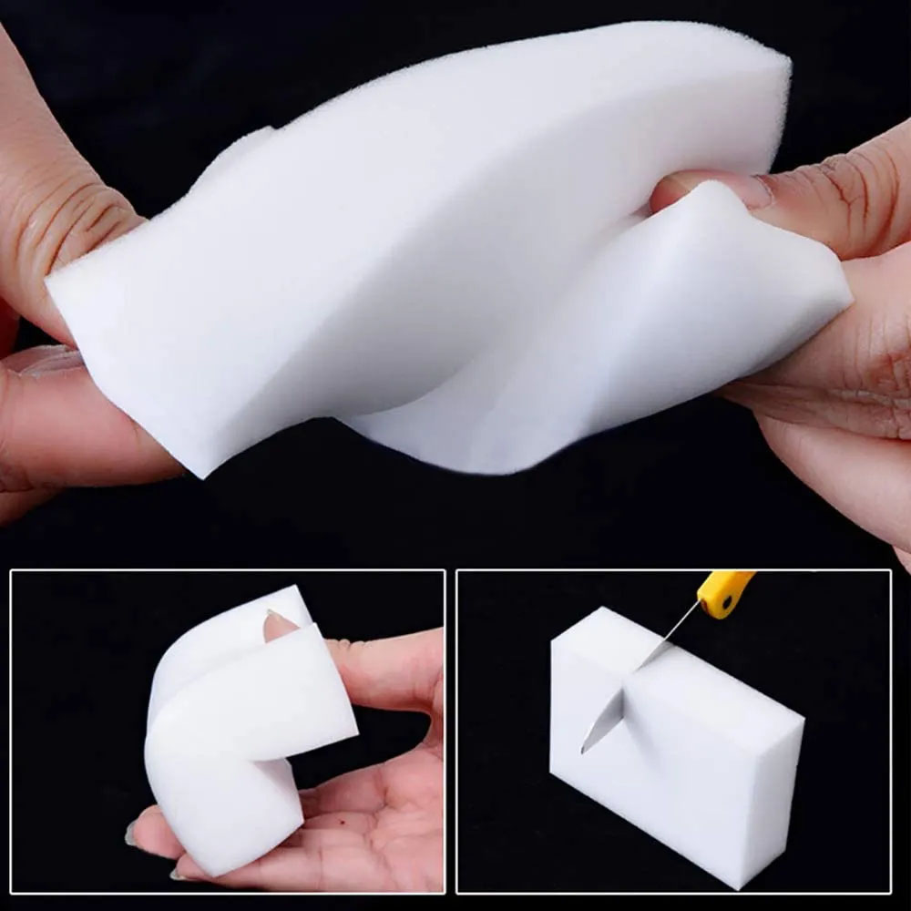 Picture of Proclean Magic-eraser, bathtub, floor, baseboard, bathroom, wall cleaner_me-0964 Multi Surface Power Scrubber Foam Cleaning 6 PCS Pad