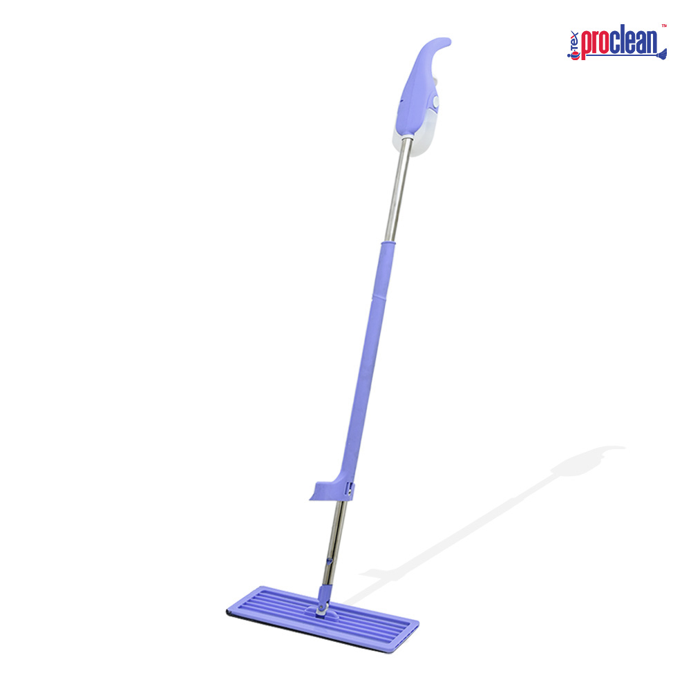 Picture of Proclean 2 in 1 Handsfree Self-Washing Self-Washing & Squeeze-Drying Floor Cleaner_SM-0650 - Integrated 350ml Bottle and Reusable 2pcs Microfiber Pad with Stainless Steel  for  Laminate Wood Vinyl & Hardwood or any kind of floor