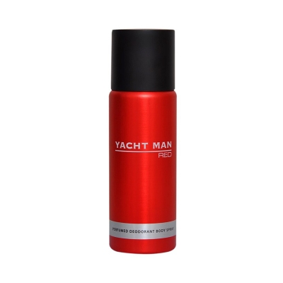 Picture of International UAE product Body Spray Yacht man RED used for male - 200 ml