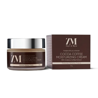 Picture of International Indian product Skin care ZM Cocoa Coffe Moisturizing cream Used for male/female - 50 gm