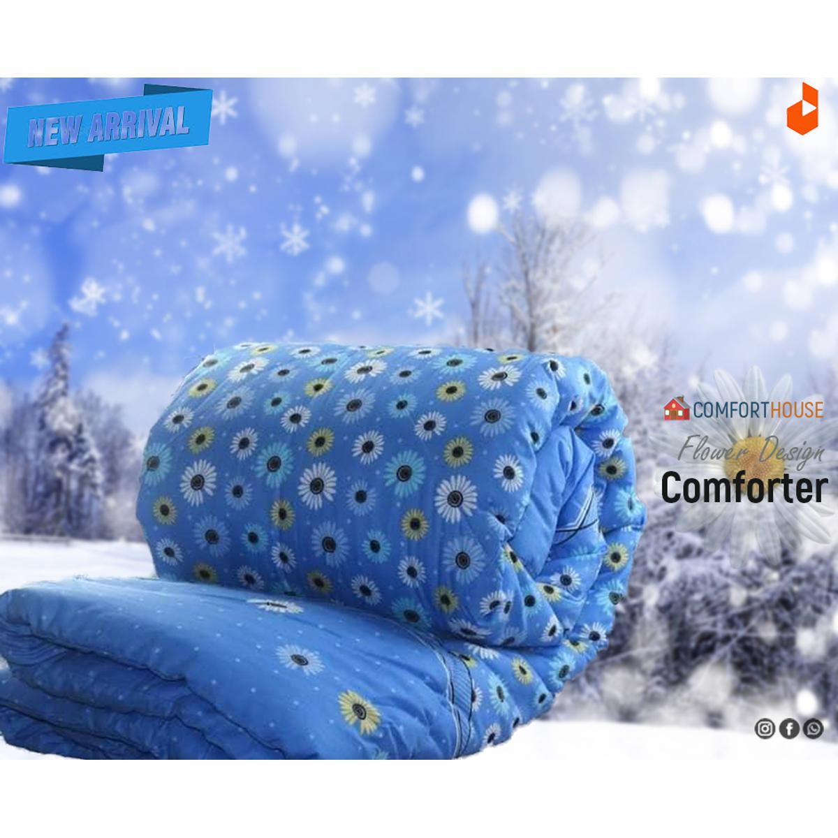 Picture of Microfibre Printed Comforter  233cm X 208cm