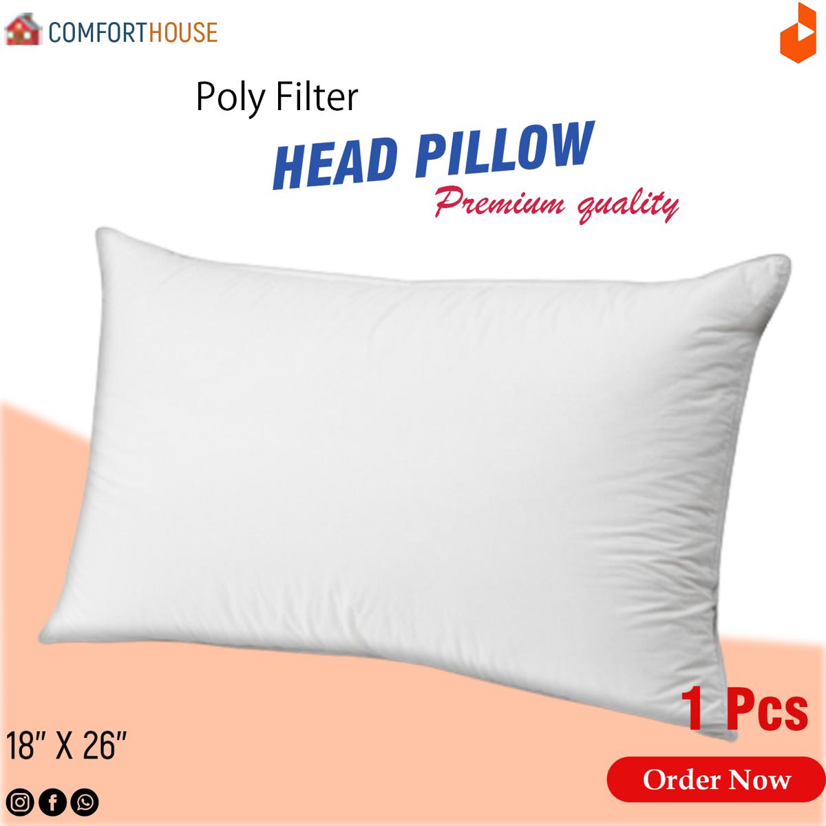 Picture of POLY FILLER HEAD PILLOW 18″X 26″
