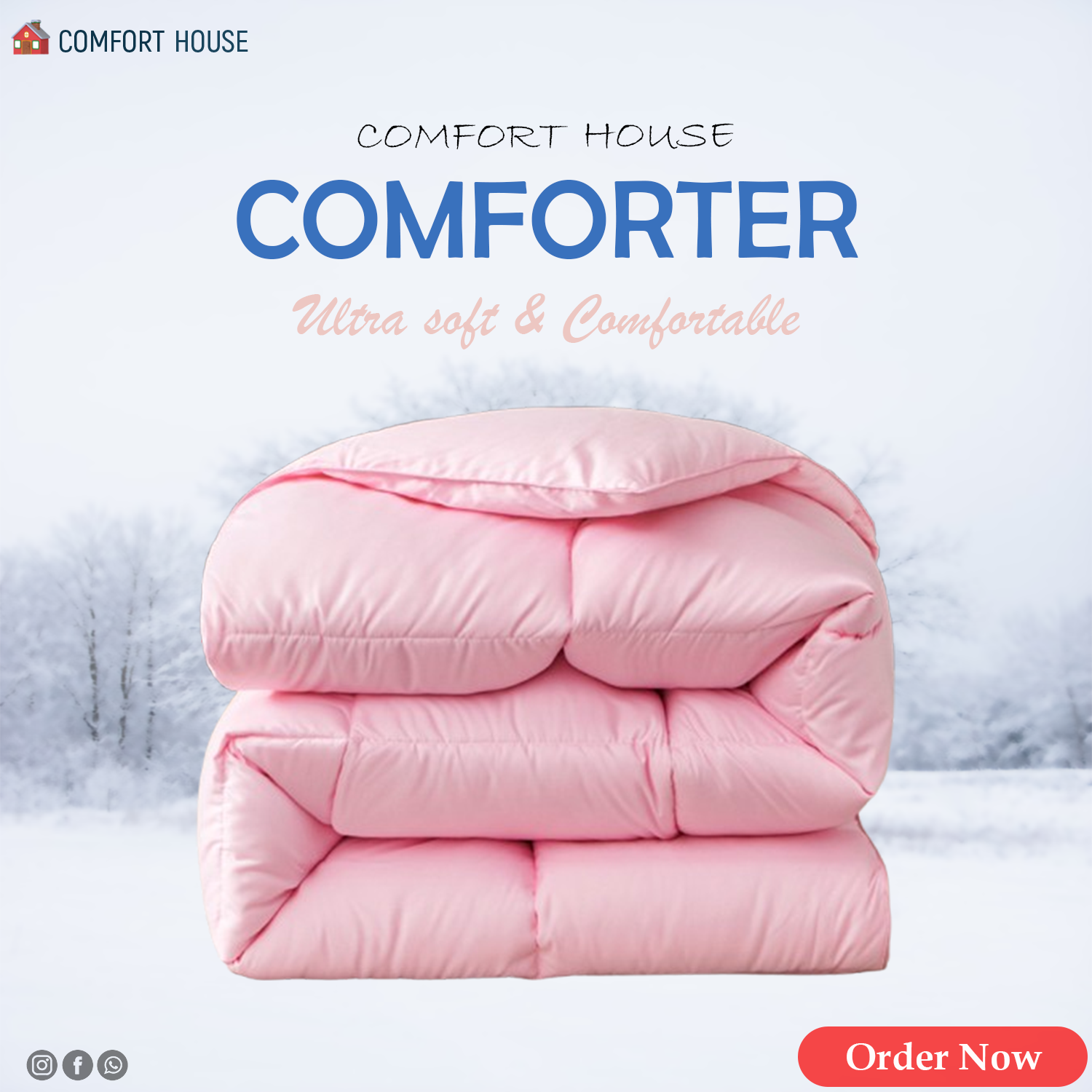 Picture of Ultra Soft Pure Color Lightweight King Comforter comes with Maximum Comfortable
