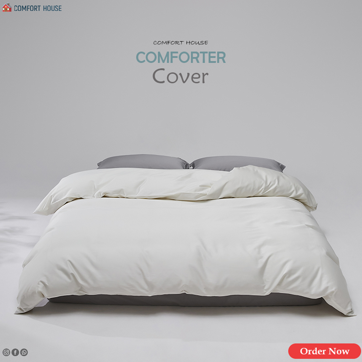 Picture of Comfort House Light Luxury Hotel-Style 100% Long-Staple Cotton Quilt Cover with Zipper