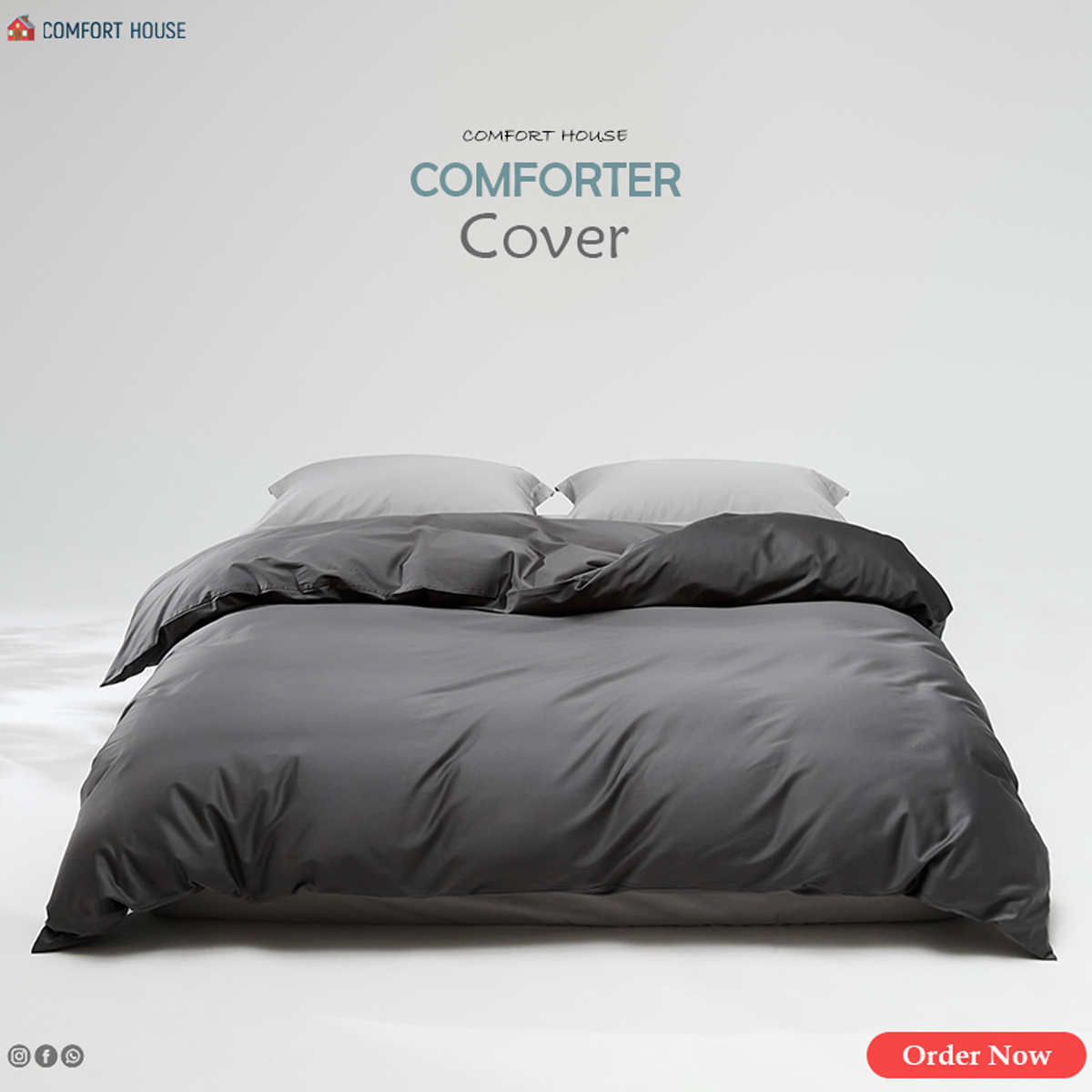 Picture of Comfort House Light Luxury Hotel-Style 100% Long-Staple Cotton Quilt Cover with Zipper