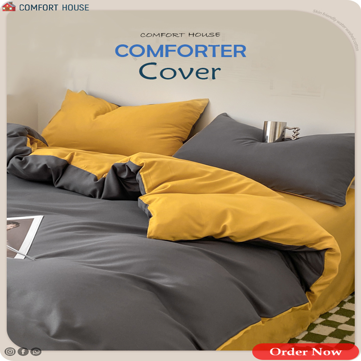 Picture of Light Luxury High-Grade Quilt Cover by Comfort House