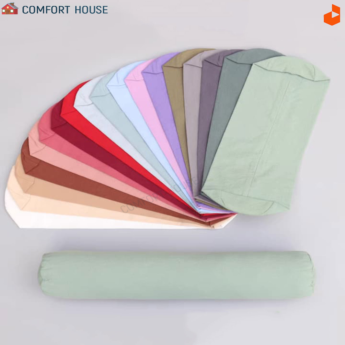 Picture of Classic Side Pillow Cover – Enhance Your Bedding Style