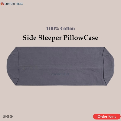 Picture of Classic Side Pillow Cover – Enhance Your Bedding Style