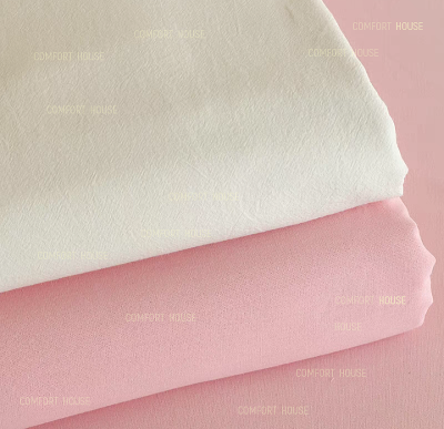 Picture of Comfort House – Soft & Elegant Solid Cotton Bedsheet with Two Pillow Covers