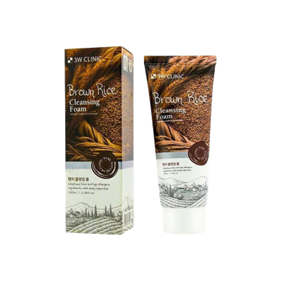 Picture of 3w Clinic Brown Rice Foam Cleansing - 100ml