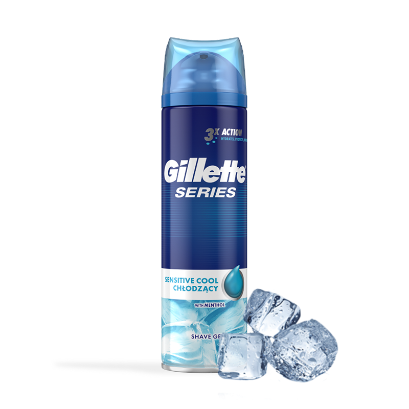 Picture of International UK Product Gillete Series Sensitive Cool Shave Gel 200 ml