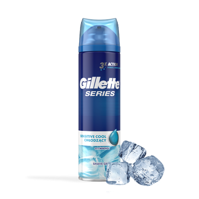 Picture of International UK Product Gillete Series Sensitive Cool Shave Gel 200 ml