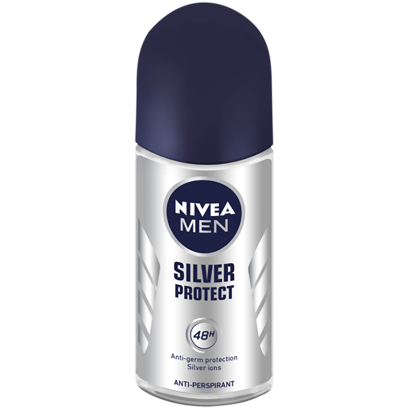 Picture of International Germany product Deodorant Roll on NIVEA MEN Silver Protect used for male - 50ml