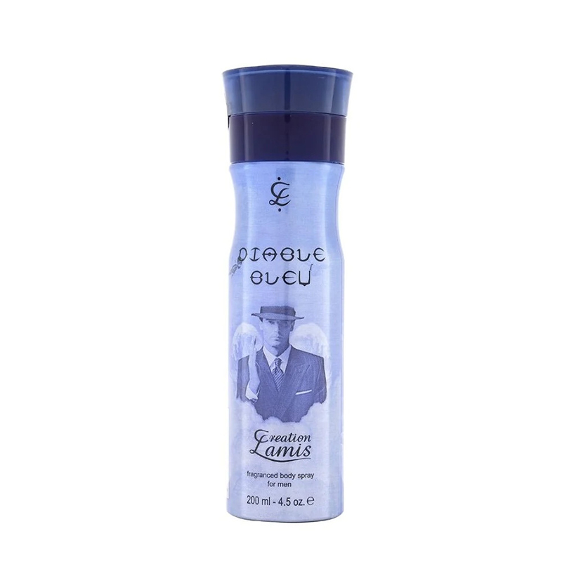Picture of International UAE product Body Spray Creation Lamis Diable Blue used for male - 200 ml
